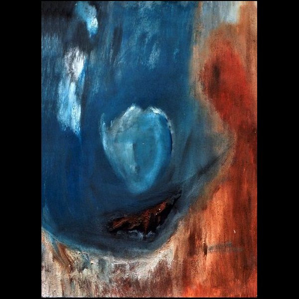 Θύμιση, 55 x75 εκ. μικτή τεχνική .