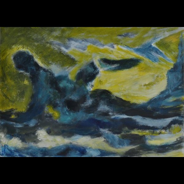 30 x 21 εκ. , ακρυλικά σε χαρτόνι .