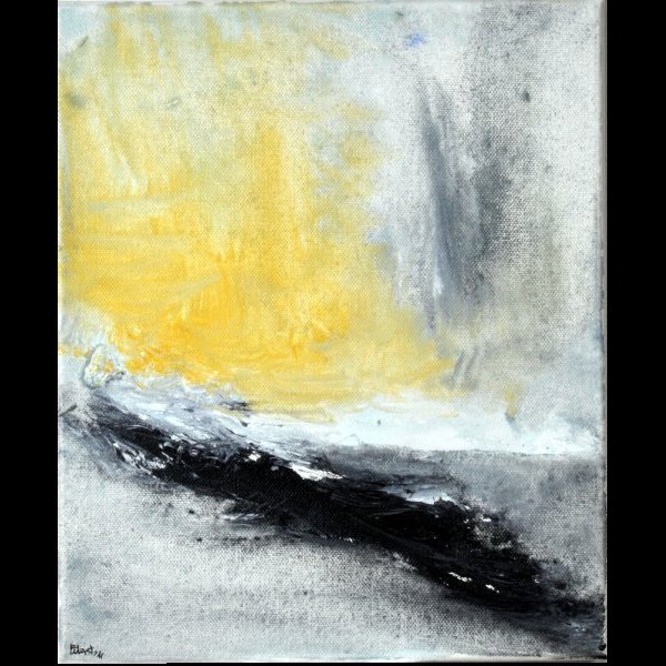  25 x 30 εκ. ,  ακρυλικά σε μουσαμά .