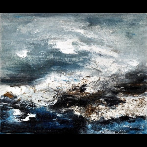  30 x 25 εκ. ,   μικτή τεχνική  σε μουσαμά .