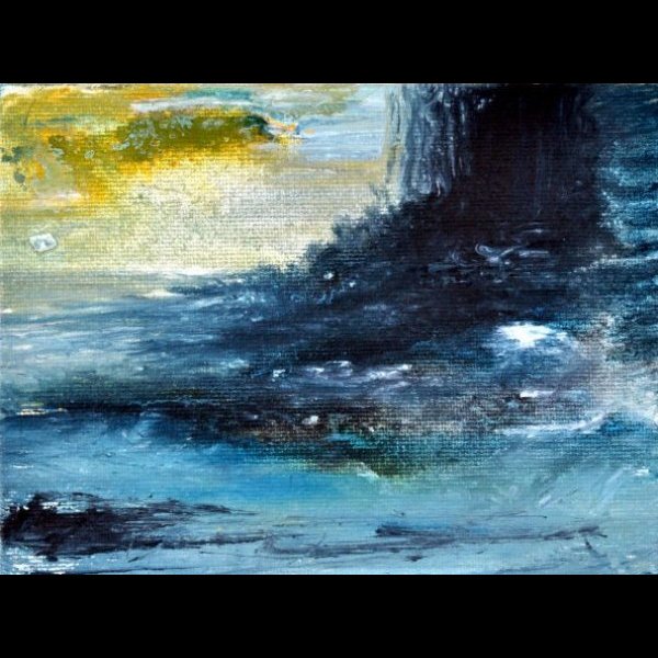  12 x 9 εκ. ,  ακρυλικά σε μουσαμά .