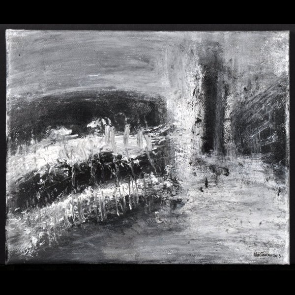 Εκκωφαντικά , 25 x 30 εκ. , ακρυλικά σε μουσαμά .