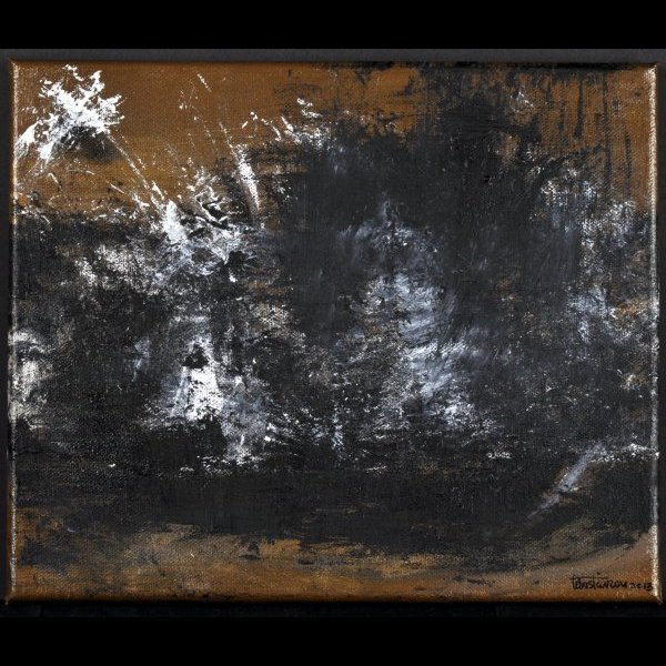 Προκαταβολική χαρά , 25 x 30 εκ. , ακρυλικά σε μουσαμά .