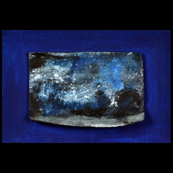 Ανεξιχνίαστα , 20 x 30 εκ. , μικτή τεχνική σε ξύλο .