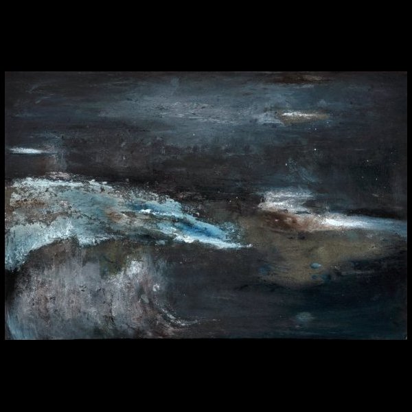 Ρυθμοί , 50 x 73 εκ. , μικτή τεχνική σε ξύλο .